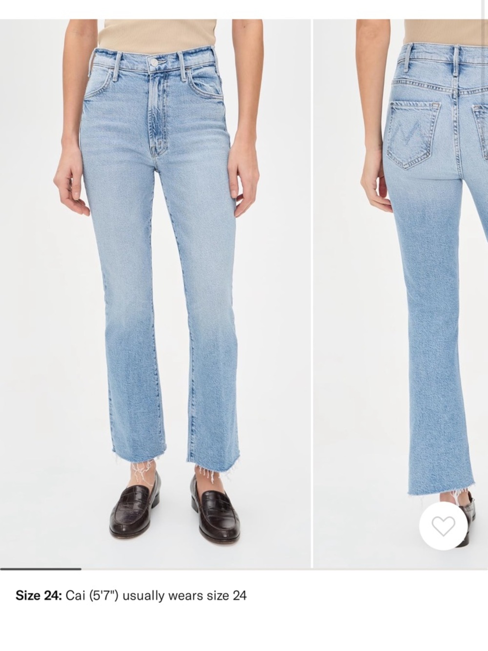 The Hustler Ankle Fray Jeans